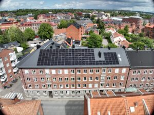 solceller brf lund Östbo