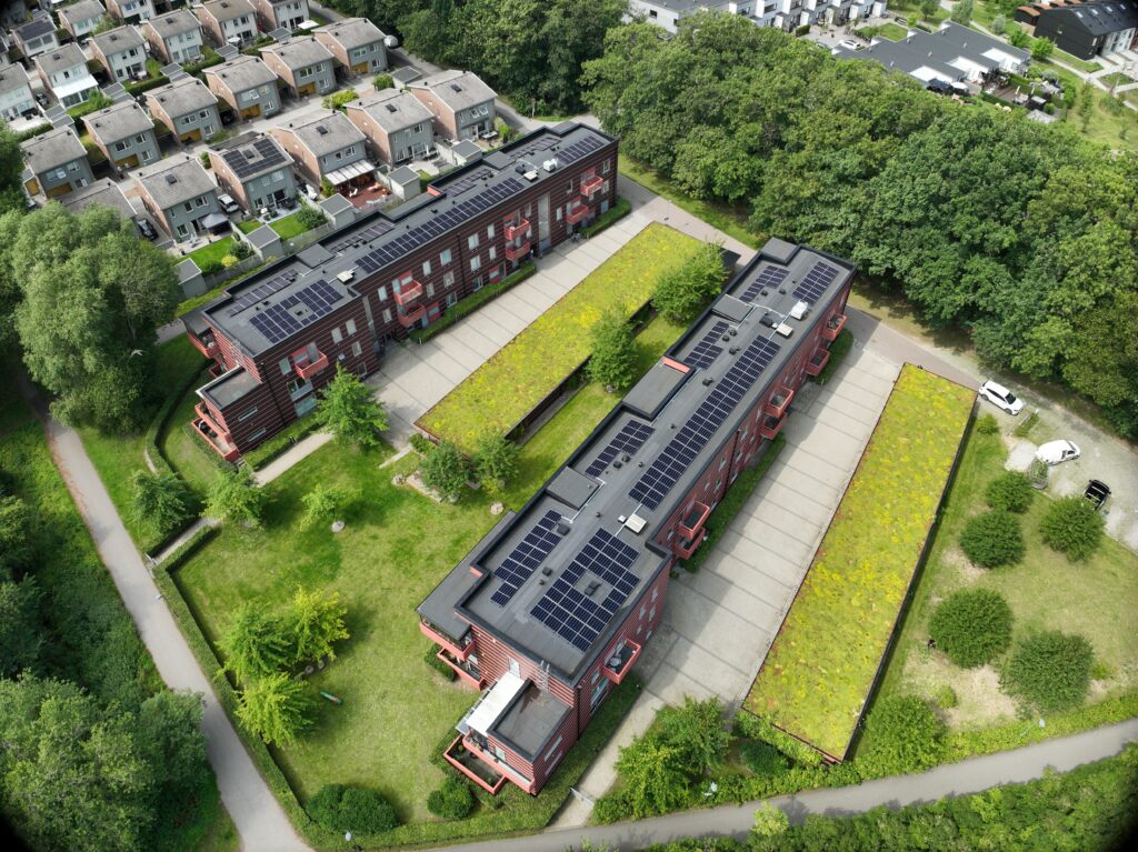 solceller brf lillebror i Malmö