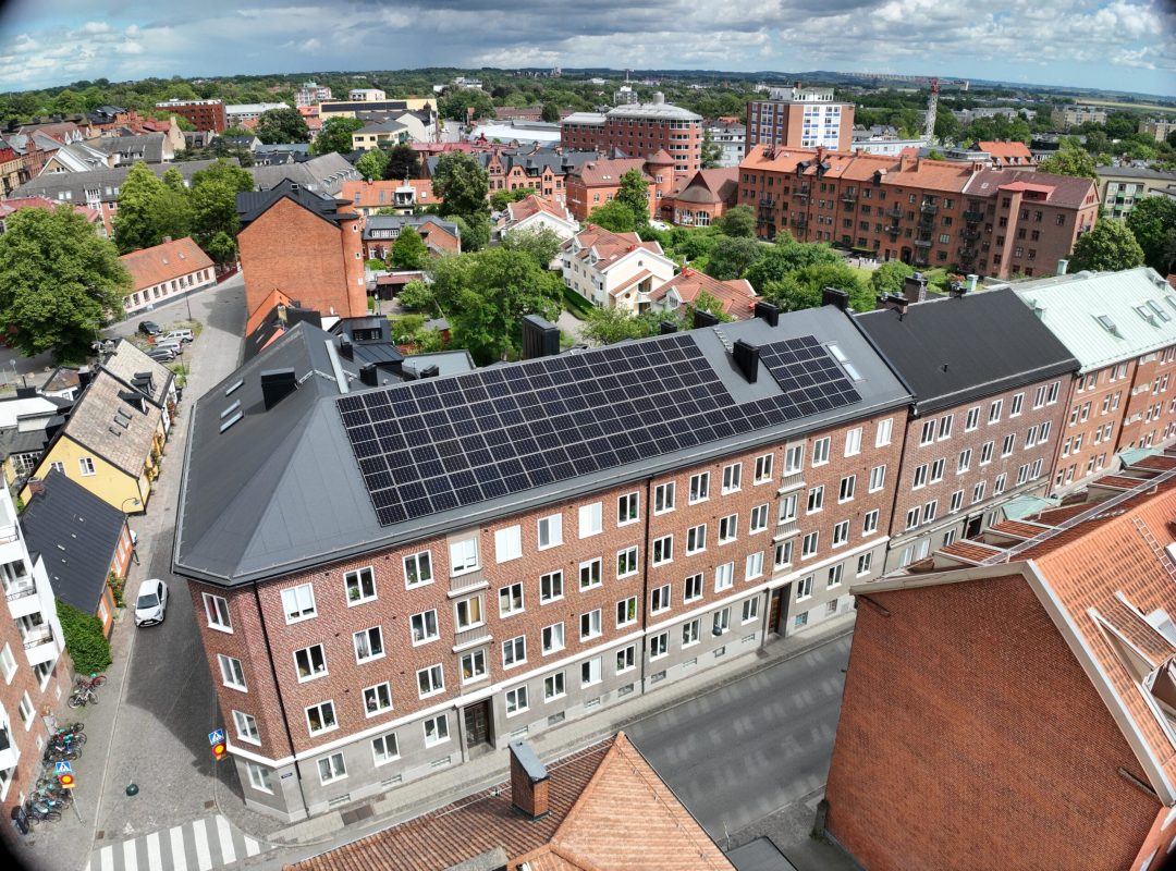 Solceller brf lund